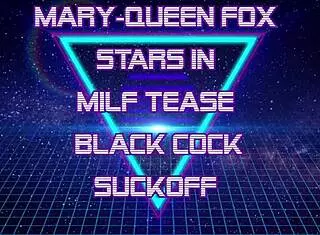 Hey, check out this milf teasing and sucking off a black cock in a free promo with Mary Queen Fox! 😏🍆