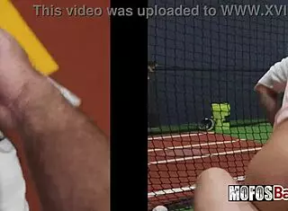 Busty Brunette Slut Alice Thunder Rides And Sucks Gi Joey After Batting Practice