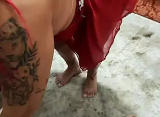 Novinho Leaves Work to Fuck Me in Mother-in-Law's Living Room