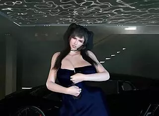 final fantasy tifa lockhart performs a nude dance in vam style