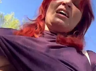 I headed into the forest for some wild Easter fun with BDSM humiliation and intense orgasms outdoors.