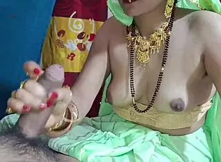 indian bride gets first time anal creampie from friend in bathroom on wedding night with dirty talk
