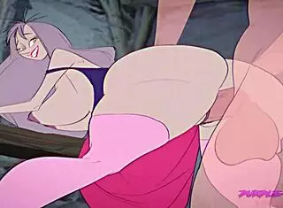 Inside Madam Mim's cottage extended version with SLB action