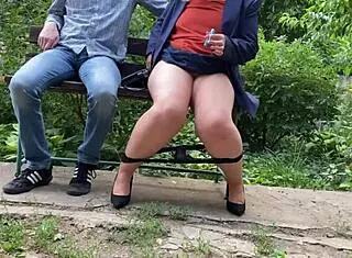 Damn, you won't believe what happens in this public park scene