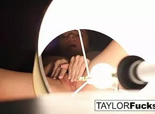 Taylor Vixens Hotel Room Masturbation