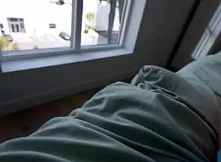 caught big titty girlfriend breaking in and creampied her juicy pussy missionary style