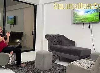 my roommate seduces me into fucking her with deepthroat and bent over doggystyle