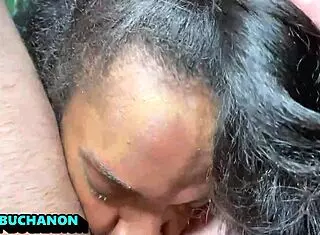 I crave Lacey London's rough interracial face fuck with spitting and ass eating