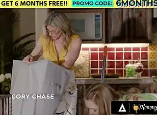 Blonde Big Tits Milf Cory Chase Spanks Redhead Stepbae Myra Moans For No Panties