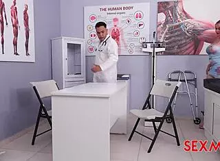 sexmex milf on a medical check with loree love in heels 😏