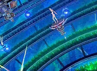 megurine luka dances nude in alien bunny costume with big tits and ass exposed 😍