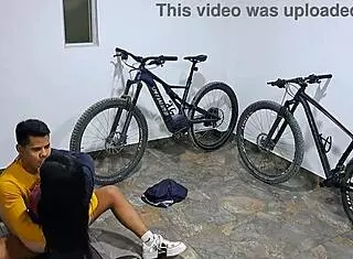 stepsister gets a good fuck with big tits and big ass action