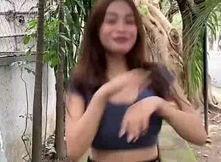 Titstoker girl displays impressive big tits in captivating style