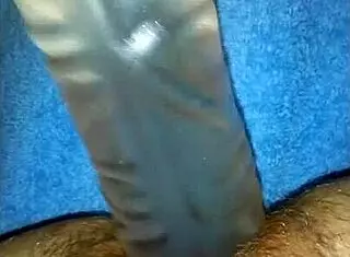 Wife Hayley Using Big Dildo Pt1