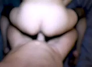 creampie for cock-hungry nylon slut skinny girl bonnie in rough homemade action