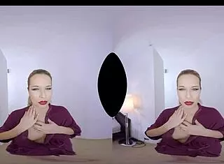 nikky dream delivers intense anal footjob in fishnets for ultimate vr experience