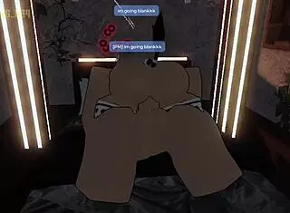 I experience wild Roblox action fucking a cowgirl in full intense riding mode.