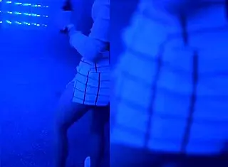 After the party we hooked up inside the Uber. The driver just kept watching our petite brunette roommate fisting and deepthroat action.