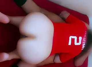 egyptian arab wife gets fucked sideways from behind and front with cum filling her pussy homemade