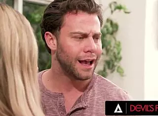 i-i mean, athena faris gets fucked so hard in this hot swinger swap scene from devils film