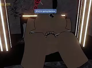 I experience wild Roblox action fucking a cowgirl in full intense riding mode.