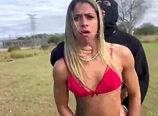 Married Woman Plays Ball Naked In Soccer Field