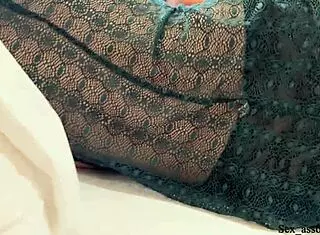 teen amateur gets anal fucked in all holes with petite milf in hotel bed after getting caught