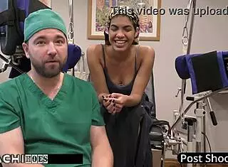 Freshman Maya Fierce Endures Intense Hitachi Orgasm By Doctor Tampa