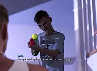 how does an 18-year-old guy succeed with his babysitter while parents are away