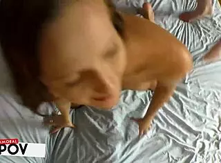 stacy cruz this pawg gets creampied by two fat monster cocks in mmf threesome