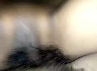 Shaved tight pussy licked then filled with cock for wet creampie