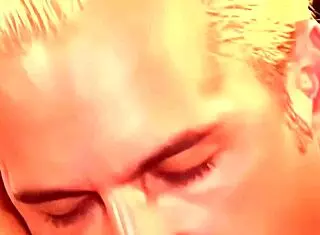 why is this slutty blonde girl fucking that big cock in high heels until facial cumshot?