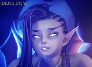 Elaisha the slut gets her hardcore anal dreams with cum true.