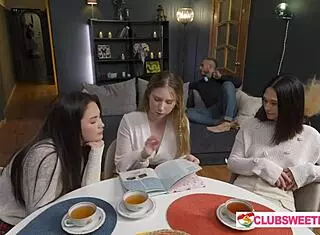 X-Ray Temptation! Horny Babes With Big Tits And Tight Pussies Ride Big Cocks In Wild Orgy!