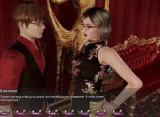 Complete gameplay unfolds in Pale Carnations part 10 with blowjob and deepthroat scenes.