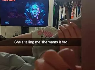 cheating gf gets fucked on snapchat for debt 😈💦