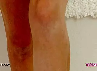 Omg, this teen 18+ is super hot in her casting interview on the sofa with mommy vibes 😍