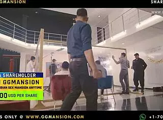 Redhead Feels Intense Pleasure As Latina Licks Her Pussy Deep In Cunilingus Session At Ggmansion