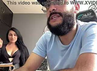 my manager forces me to sign contracts but all i crave is sucking his big cock in the office