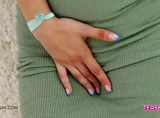 Omg, this teen 18+ is super hot in her casting interview on the sofa with mommy vibes 😍