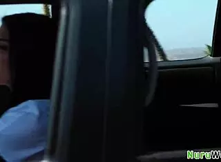 hey, check out lacey jayne and james angel's big ass busty masseuse doing a house call for nuru truck massage 😏