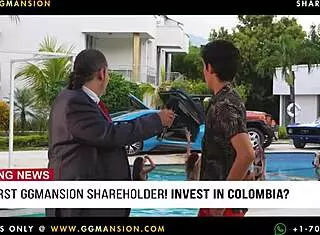 Redhead Feels Intense Pleasure As Latina Licks Her Pussy Deep In Cunilingus Session At Ggmansion