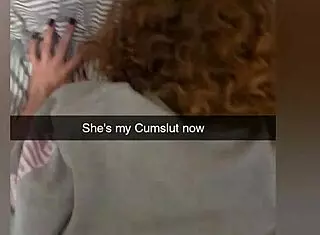cheating gf gets fucked on snapchat for debt 😈💦