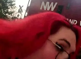 Impregnablelexa how does wolfdaddy901s dick feel bareback with creampie in public park redhead crossdresser?