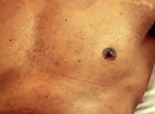 Big muscular bodybuilder shows off monster big black cock