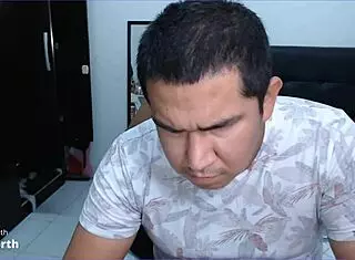 Latina Teen 18+ and Big Tits Milf Share Cumshot in Homemade FFM Threesome with Cucumber Toy