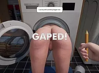 omg stepmom's stuck in the washing machine again 😂 who's gonna help her out this time? 😏