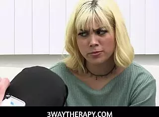 3WayTherapy - Shy Little Teen Hottie Lilith Grace Gets Special Help For Naughty Personality Problem