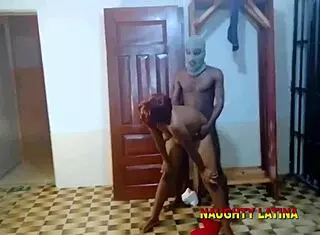 My home gym instructor gave me hardcore doggy style fuck during fitness training session.