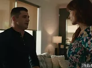 Milf Redhead Seduces Young 18+ For Deepthroat Blowjob And Cheating Taboo Sex